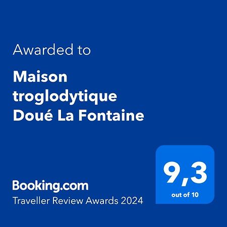 Maison Troglodytique Doue La Fontaine المظهر الخارجي الصورة