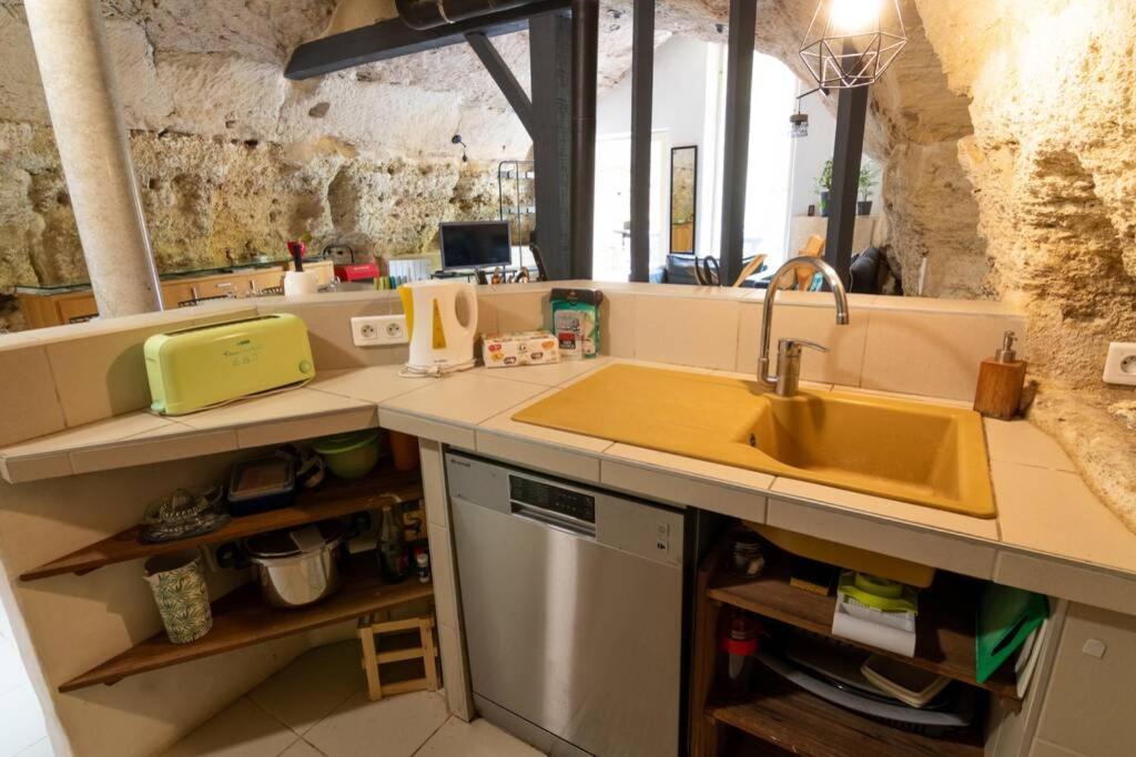 Maison Troglodytique Doue La Fontaine المظهر الخارجي الصورة