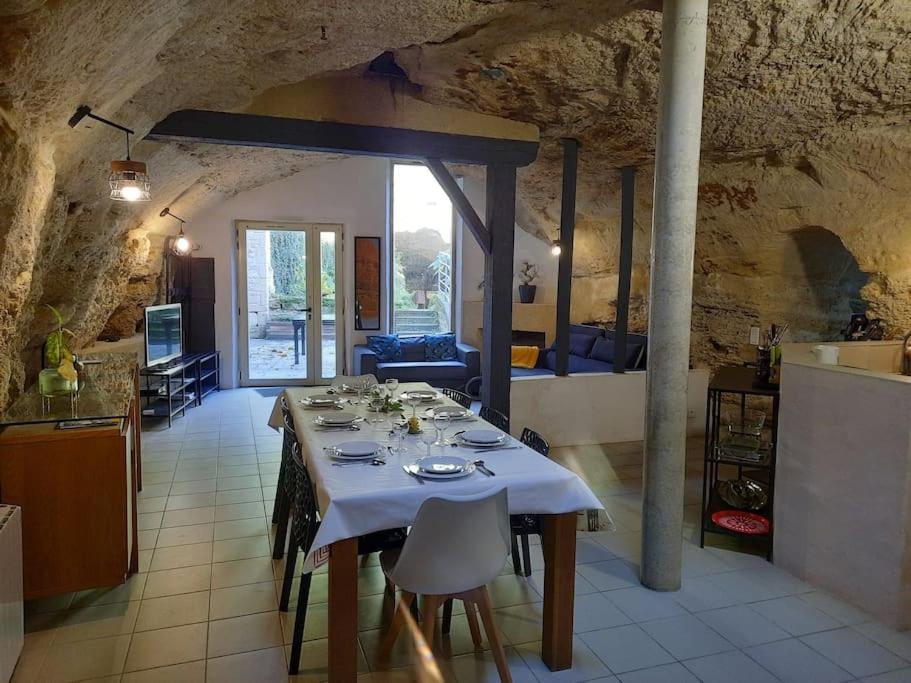 Maison Troglodytique Doue La Fontaine المظهر الخارجي الصورة