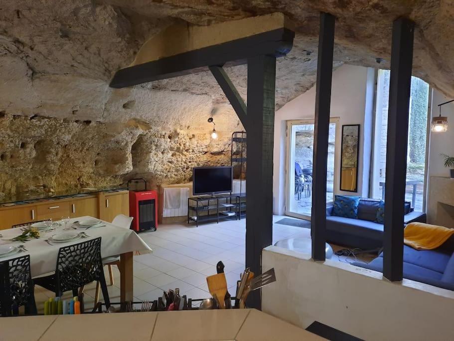 Maison Troglodytique Doue La Fontaine المظهر الخارجي الصورة