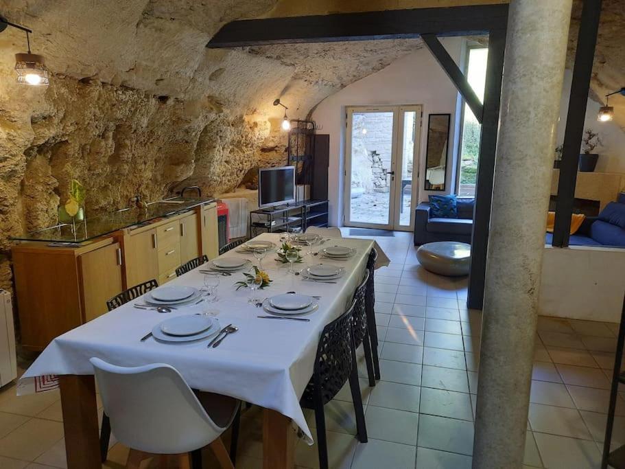 Maison Troglodytique Doue La Fontaine المظهر الخارجي الصورة