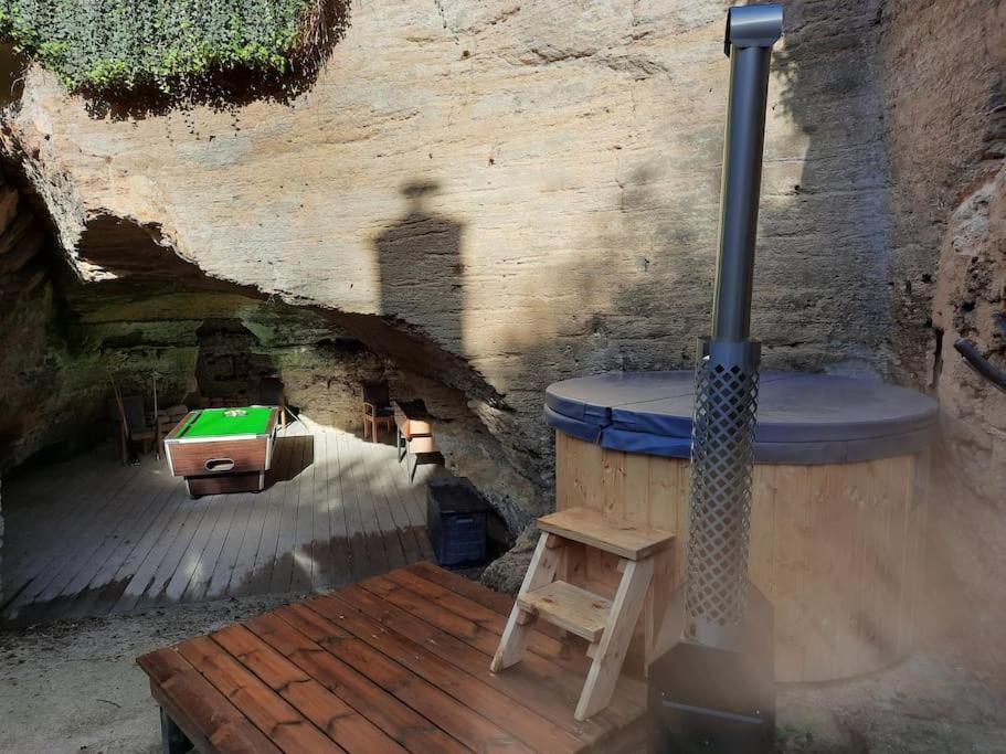 Maison Troglodytique Doue La Fontaine المظهر الخارجي الصورة